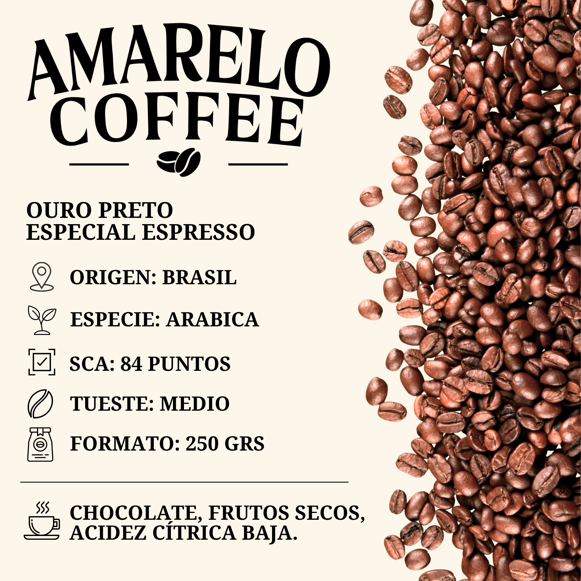 Ouro Preto / 250 gramos (grano)